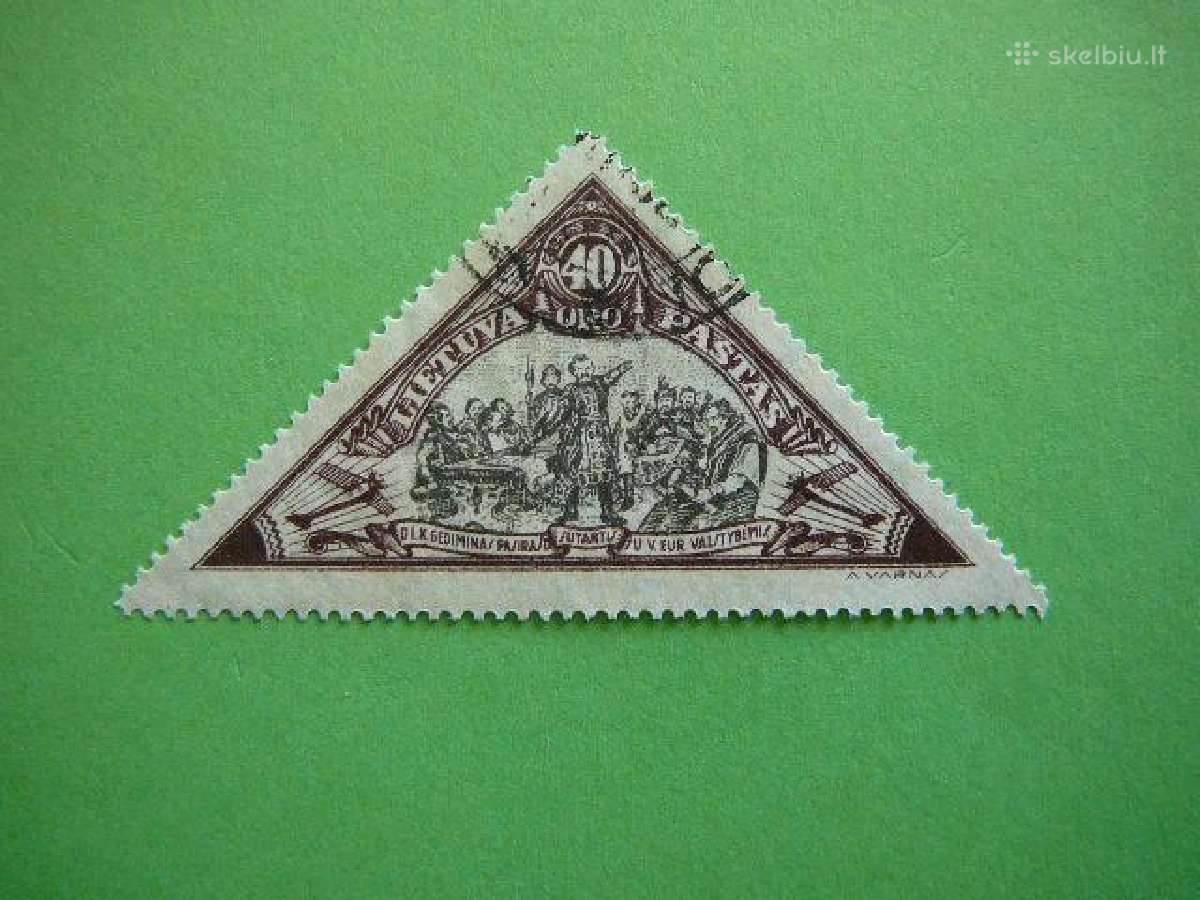 Lietuva 1932 Septyndieniai antsp. lit344aa