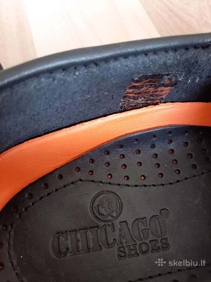 Chicago Shoes natūralios odos vyriški batai - nuotraukos Nr. 8