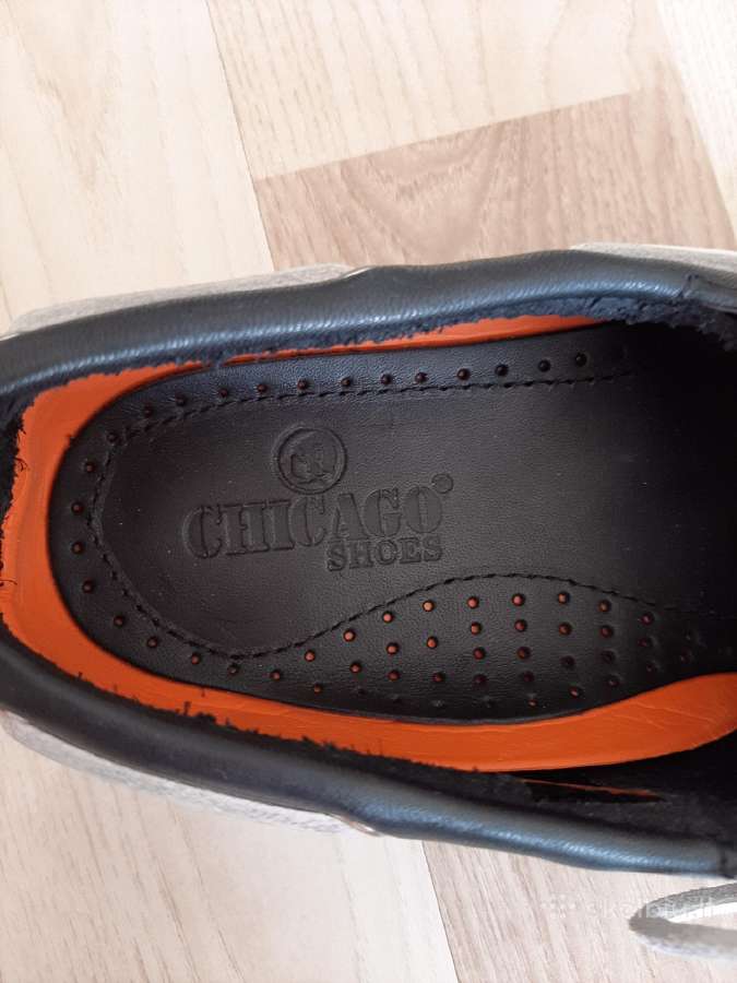 Chicago Shoes natūralios odos vyriški batai - nuotraukos Nr. 6