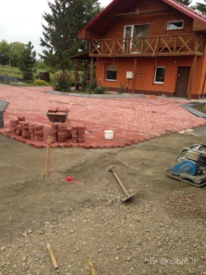 Pamatų Įrengimas, Trinkelės, Betonavimo Darbai - nuotraukos Nr. 4
