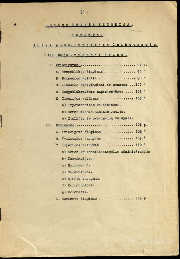 1339. Romėnų Teisė. Istorija Ir Dogma - nuotraukos Nr. 3