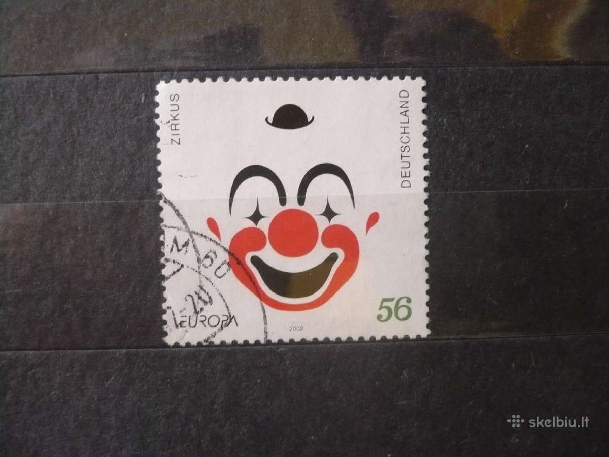 2002 Europa Stamps - The Circus