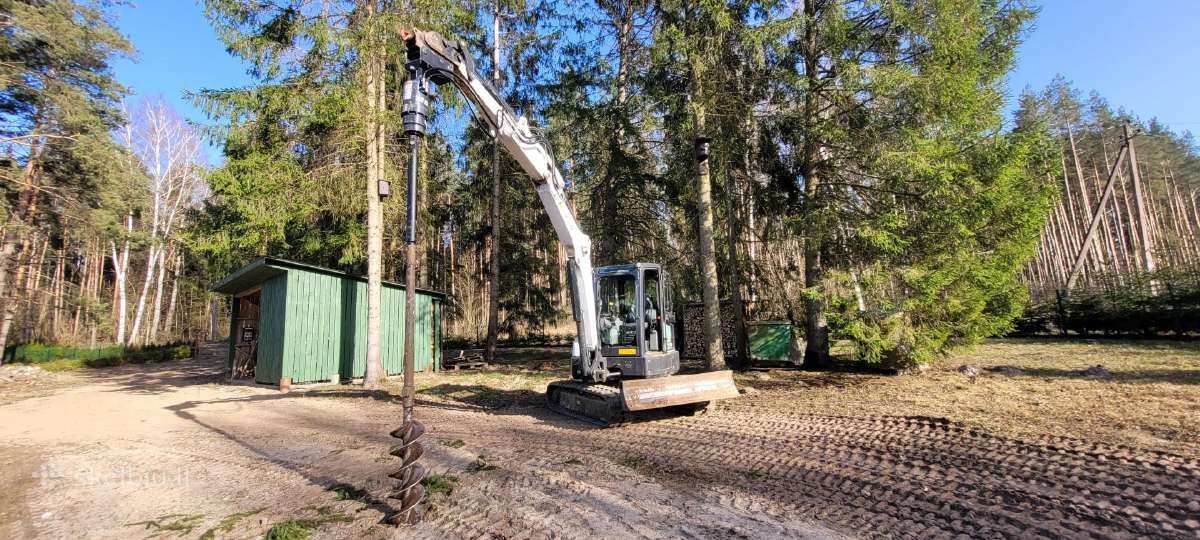Bobcat, eskavatoriaus ir sunkvezimio nuoma - nuotraukos Nr. 3