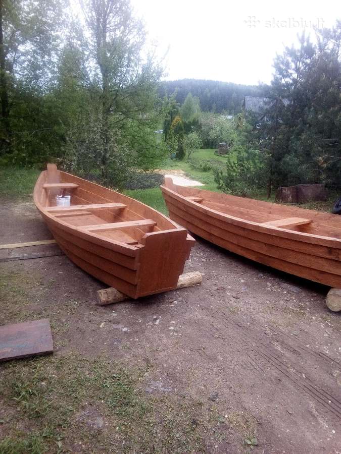 Medinių valčių gamyba - nuotraukos Nr. 8