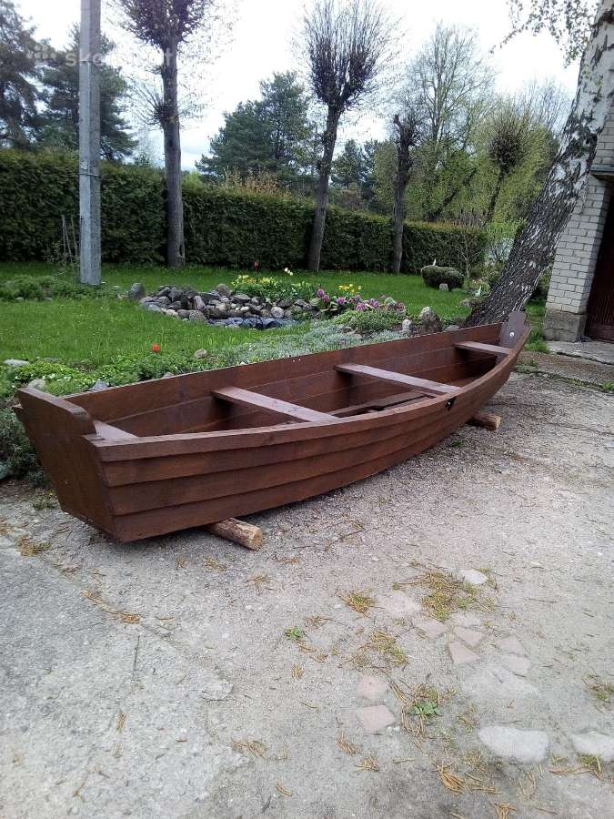 Medinių valčių gamyba - nuotraukos Nr. 6