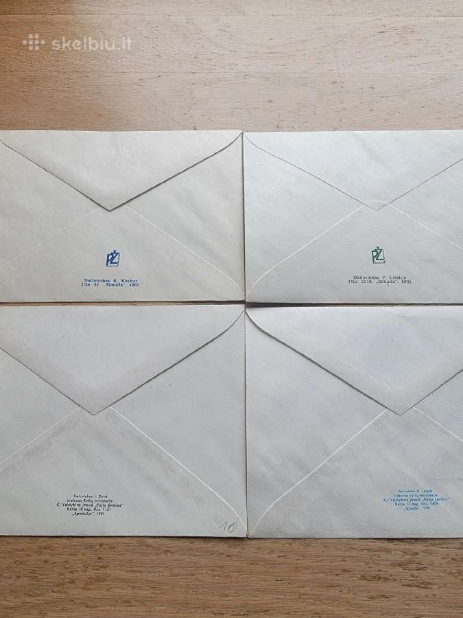 1990-1992 m.pašto vokai - nuotraukos Nr. 4