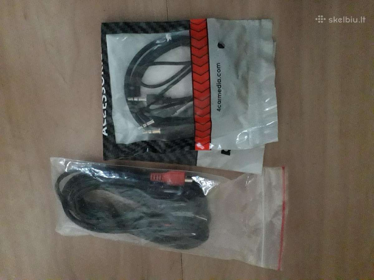 Vga, Rca, maitinimo ir kiti jungiamieji kabeliai - nuotraukos Nr. 2