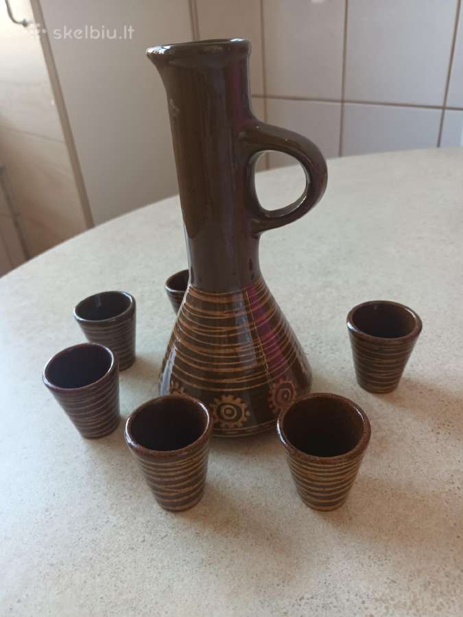 Senovinis keramikos servyzas