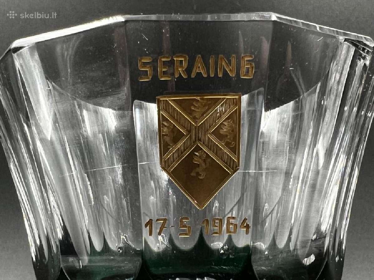 Krištolinė "Seraing" vaza - nuotraukos Nr. 5