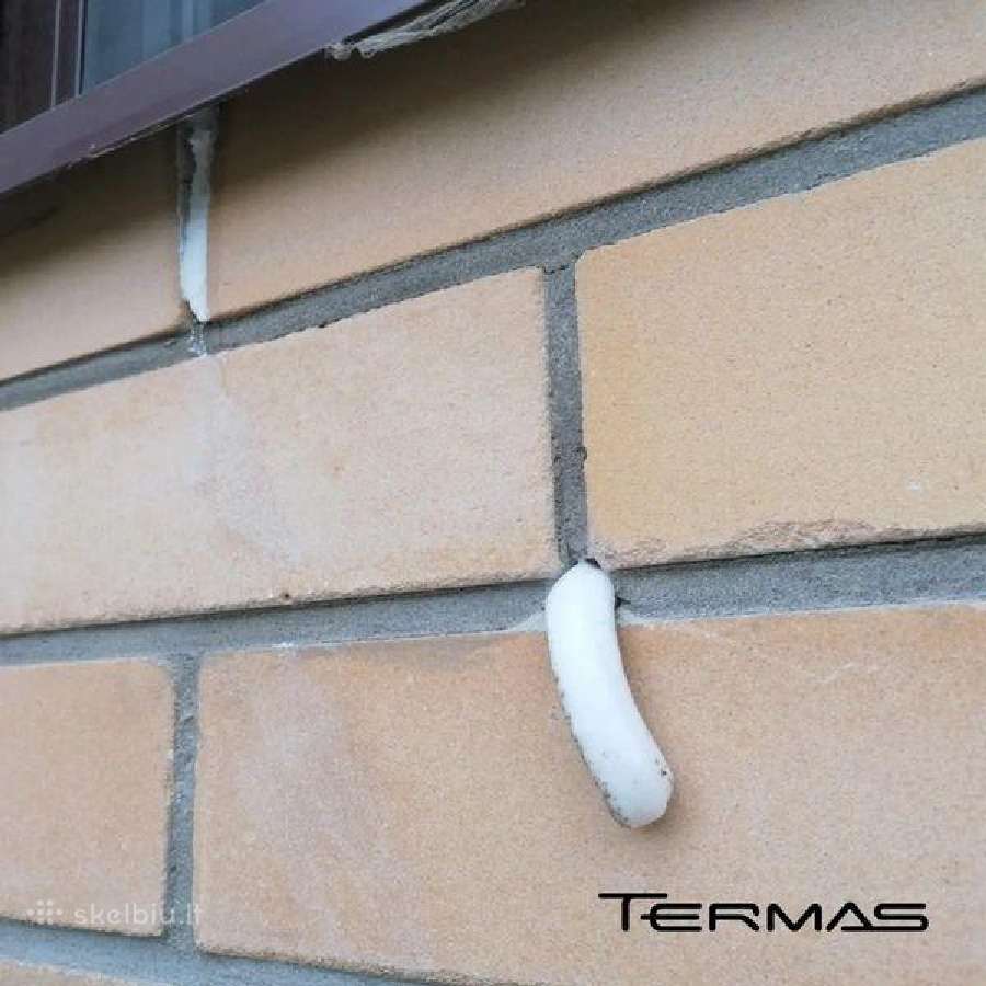 Oro tarpo šiltinimas Aminotherm termoputa - nuotraukos Nr. 6