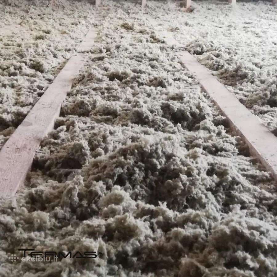 Šiltinimas mineraline vata ir ekovata - nuotraukos Nr. 5