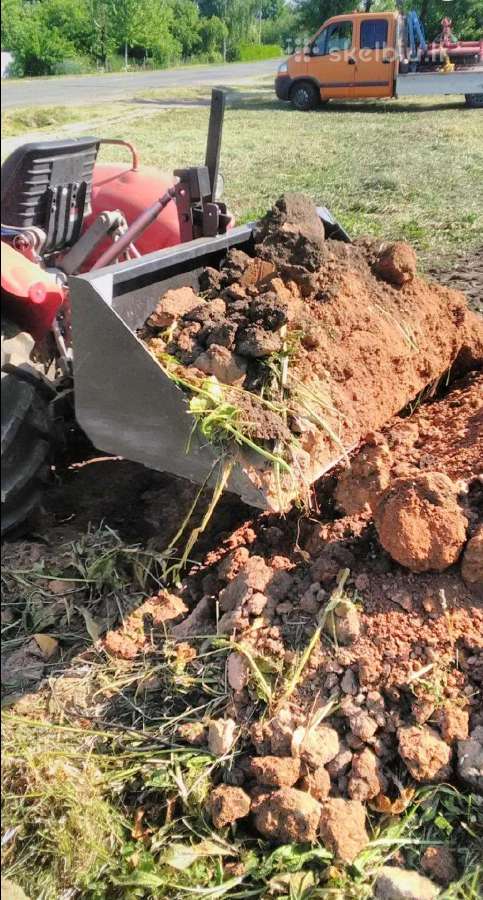 Kaušas japoniškiems traktoriukams Kubota Yanmar - nuotraukos Nr. 3