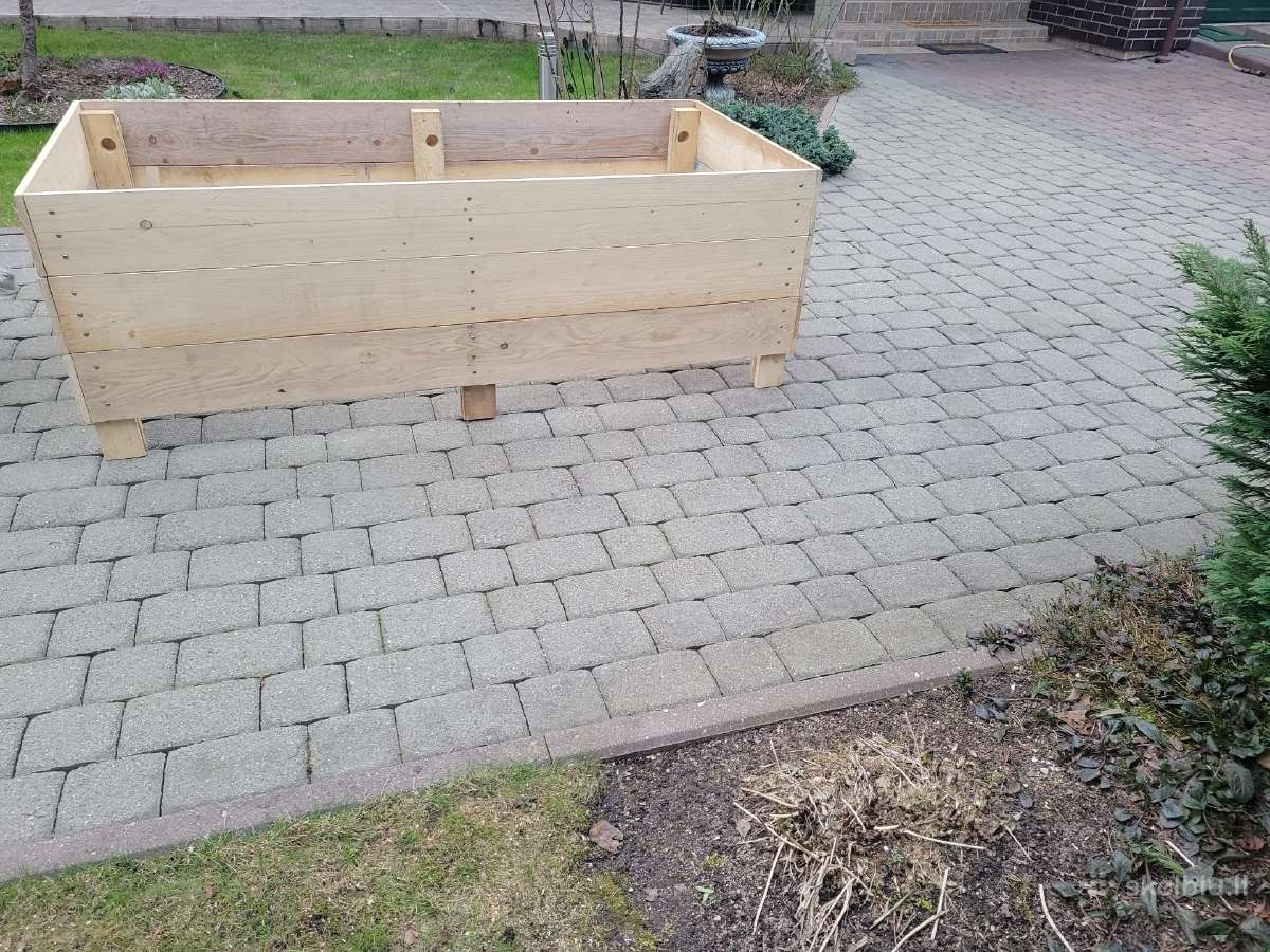 Pakeltos lysvės,komposto dėžė - nuotraukos Nr. 4