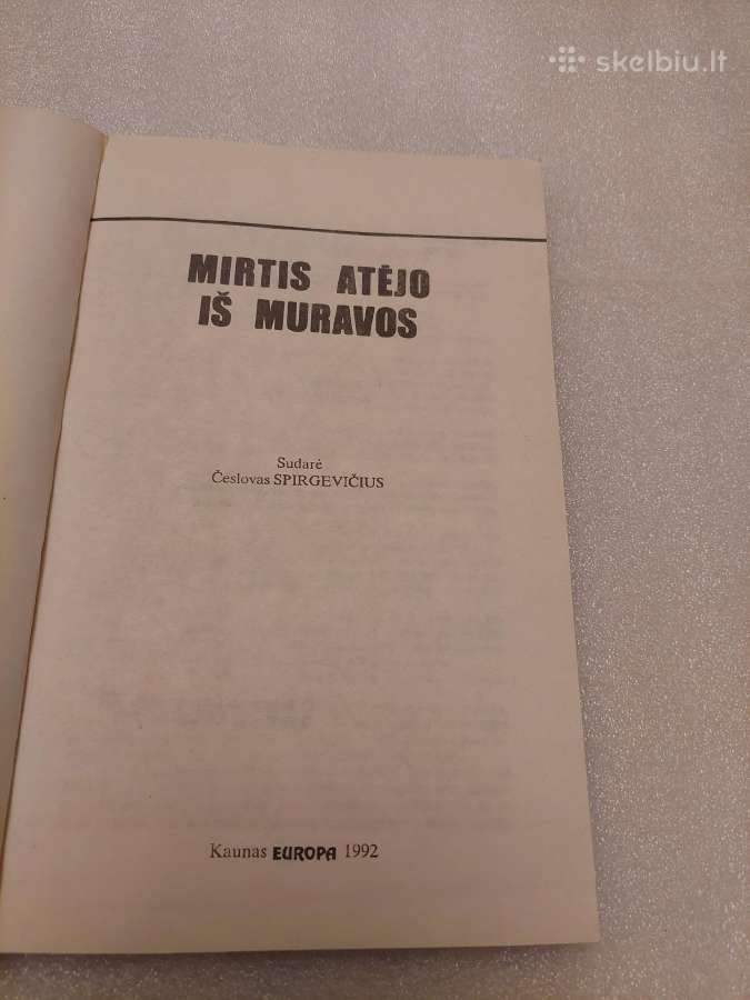 Mirtis atėjo iš Muravos - nuotraukos Nr. 2