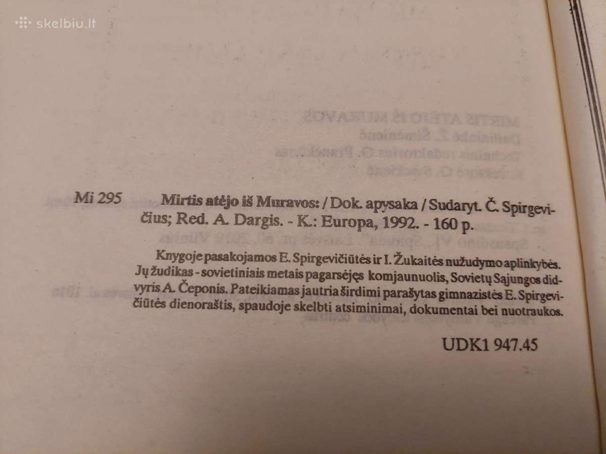Mirtis atėjo iš Muravos - nuotraukos Nr. 3