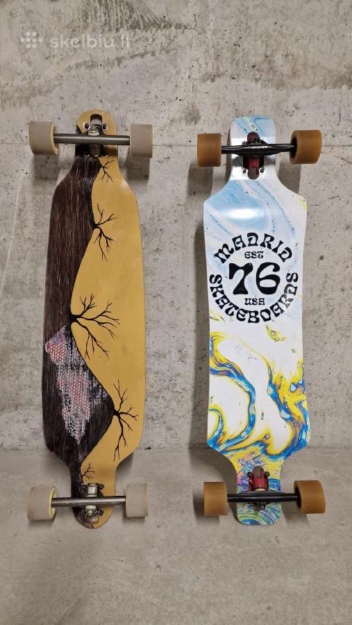 2x longboard /cruizeris/ riedlente