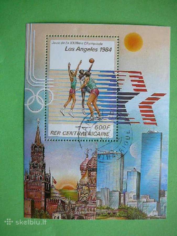 Olimpines vasaros Centr. Afrikos Resp 1982 caf192