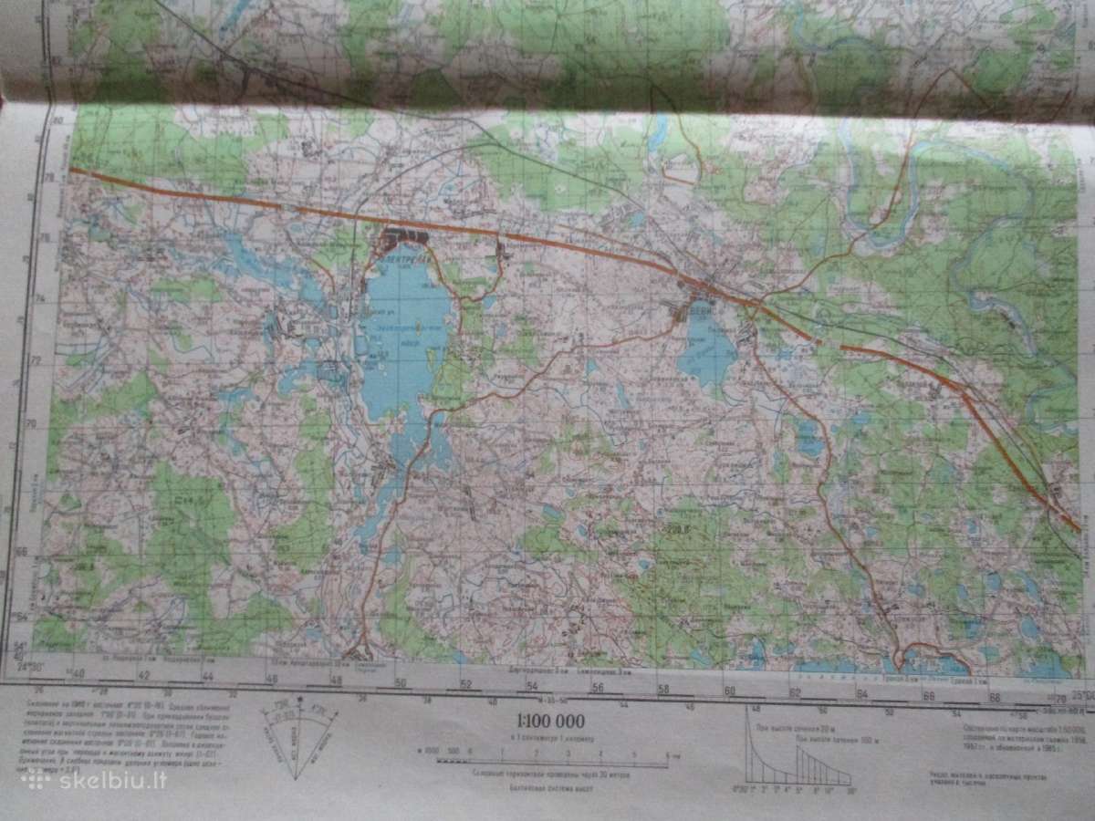 Topografiniai žemėlapiai - nuotraukos Nr. 8