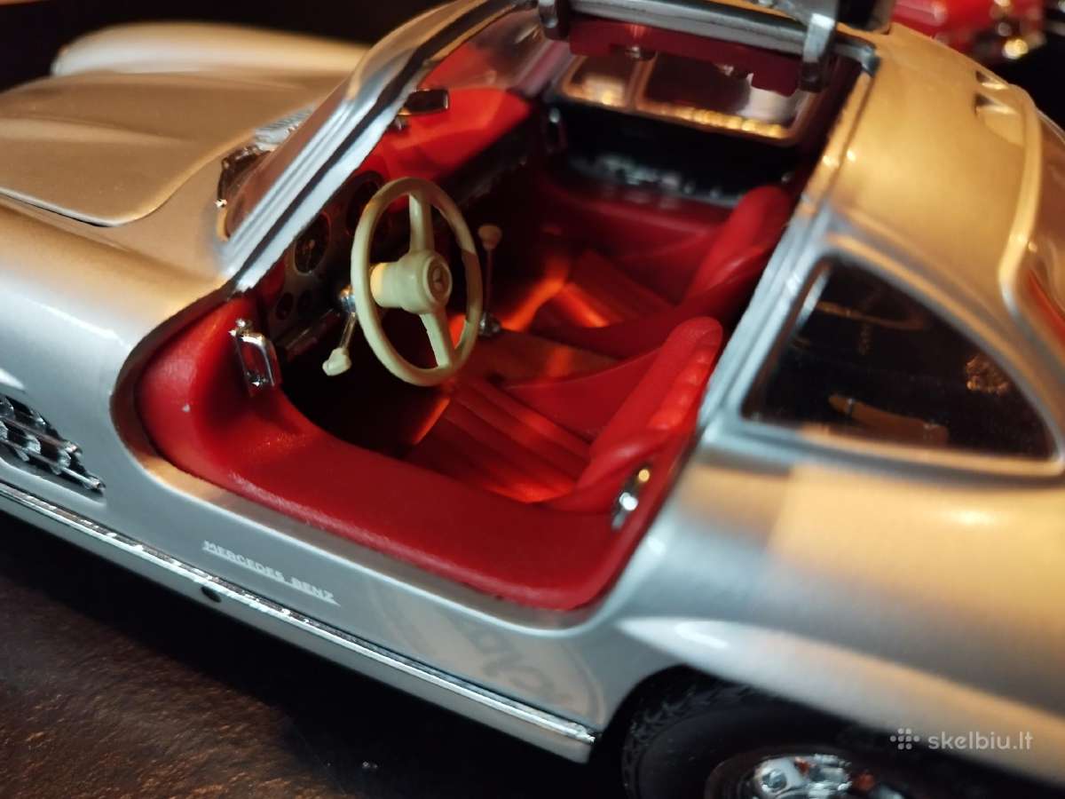 Mercedes benz 300sl 1:18 - nuotraukos Nr. 4
