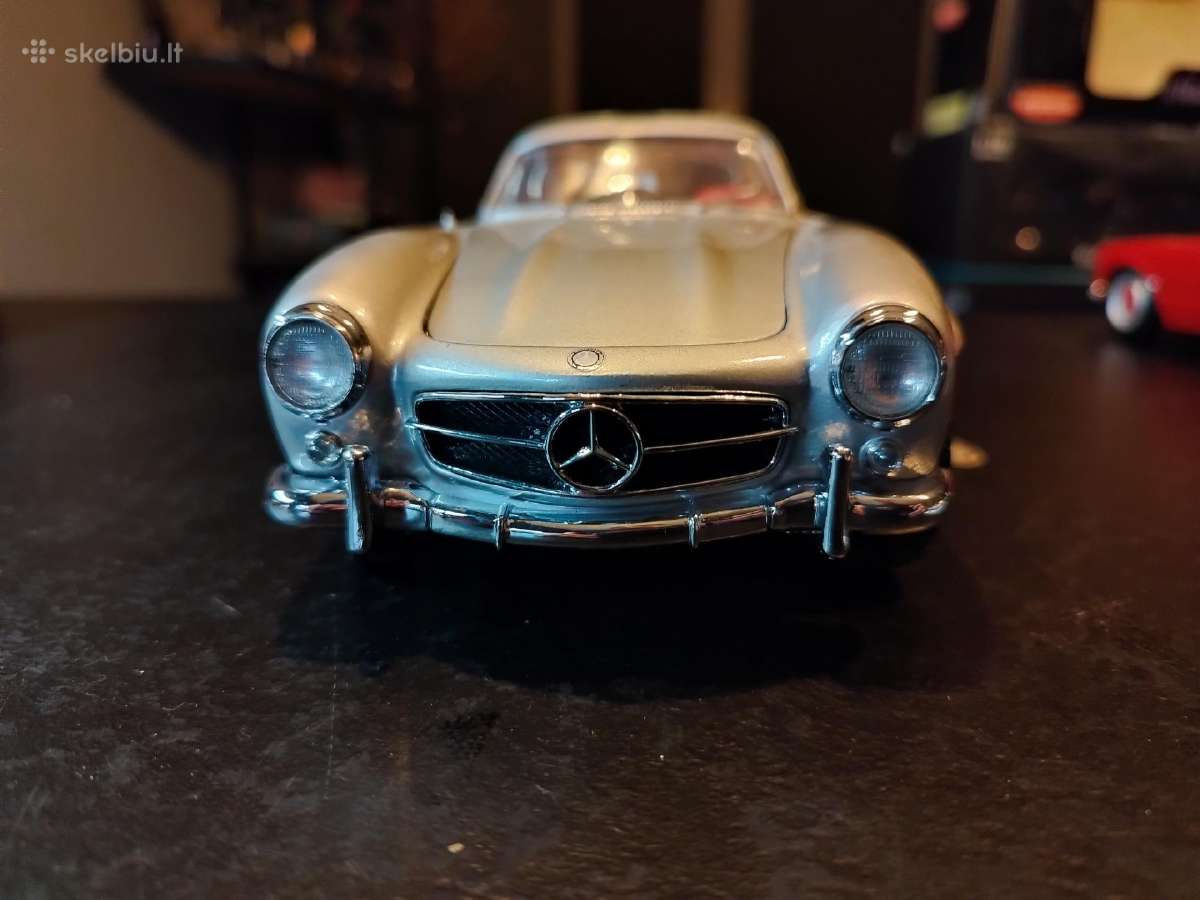 Mercedes benz 300sl 1:18 - nuotraukos Nr. 8