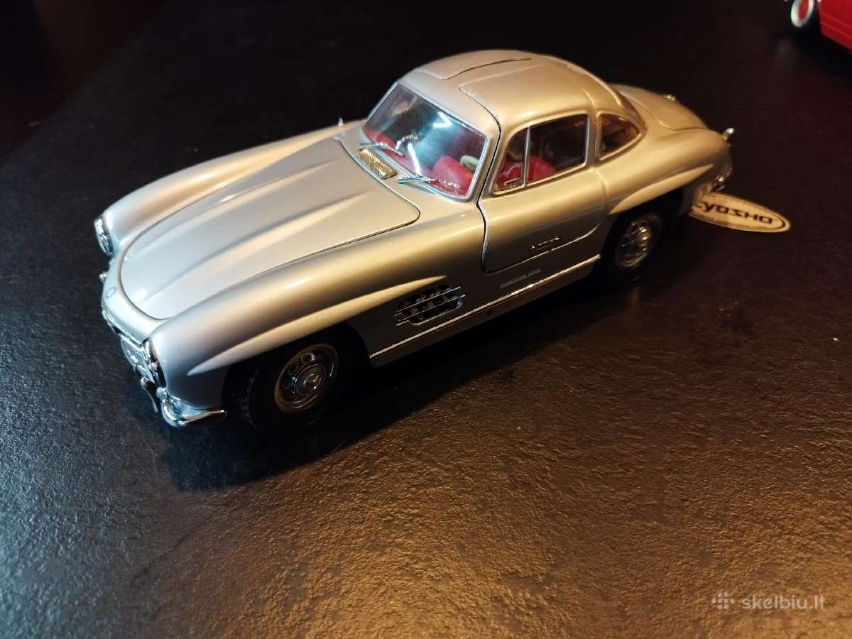Mercedes benz 300sl 1:18 - nuotraukos Nr. 10
