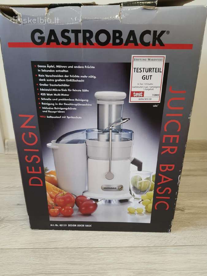 Sulčaspaudė vokiška Gastroback