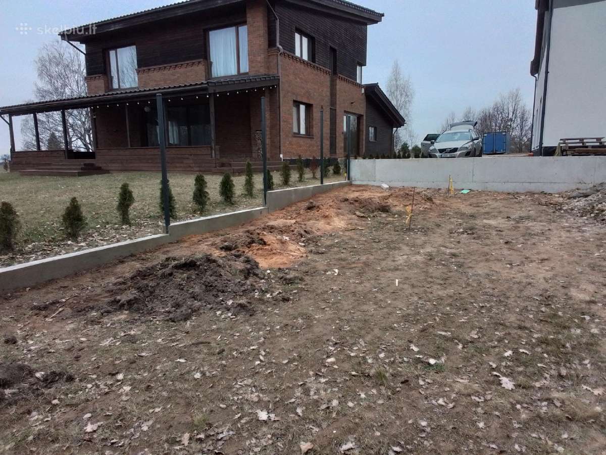 Namo pamatų liejimas, pamatų gilinimas - nuotraukos Nr. 15