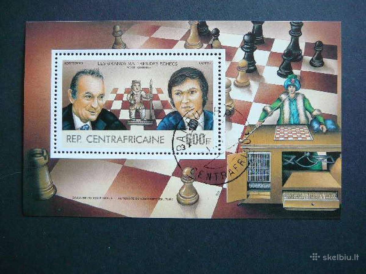 Sachmatai Centr. Afrikos Resp. 1983 caf212