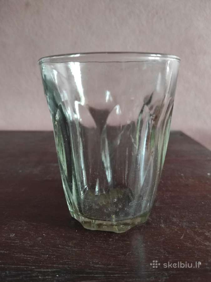 Stiklinė briaunota Tarybinė Shambor 200 ml. - nuotraukos Nr. 5