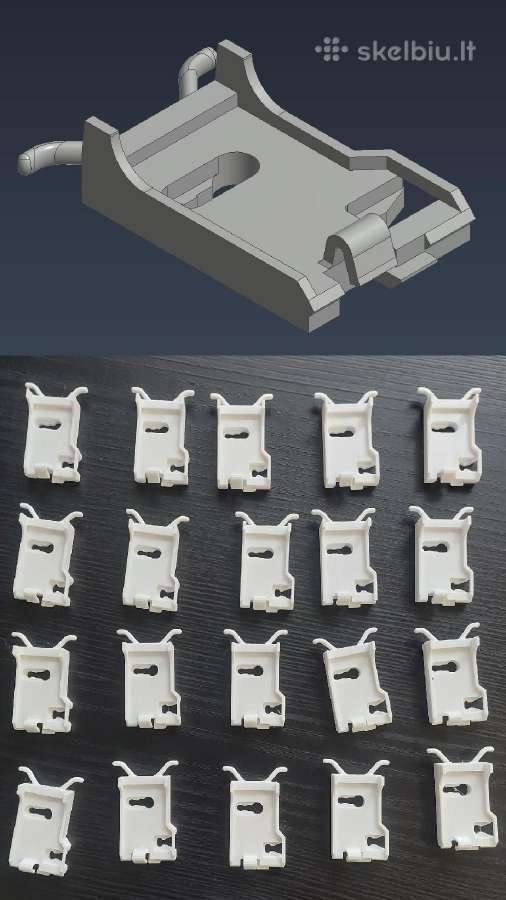 3D spausdinimas 3D skenavimas braižymas Autodesk