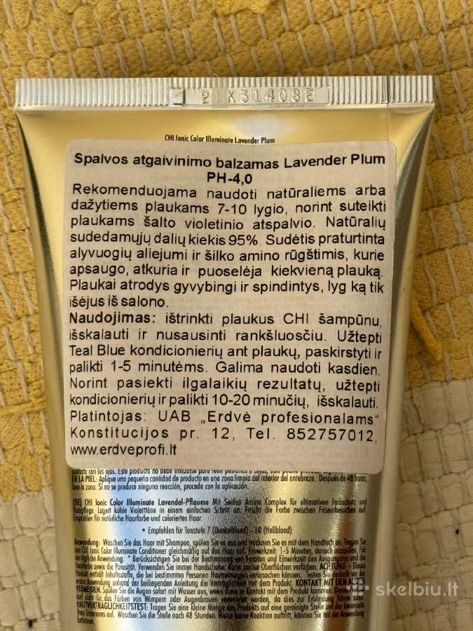 Plaukų balzamas Lavender Plum - nuotraukos Nr. 3