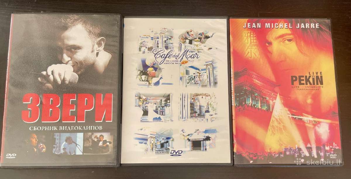 Muzikiniai Dvd po 3e, lietuviško 5e - nuotraukos Nr. 2
