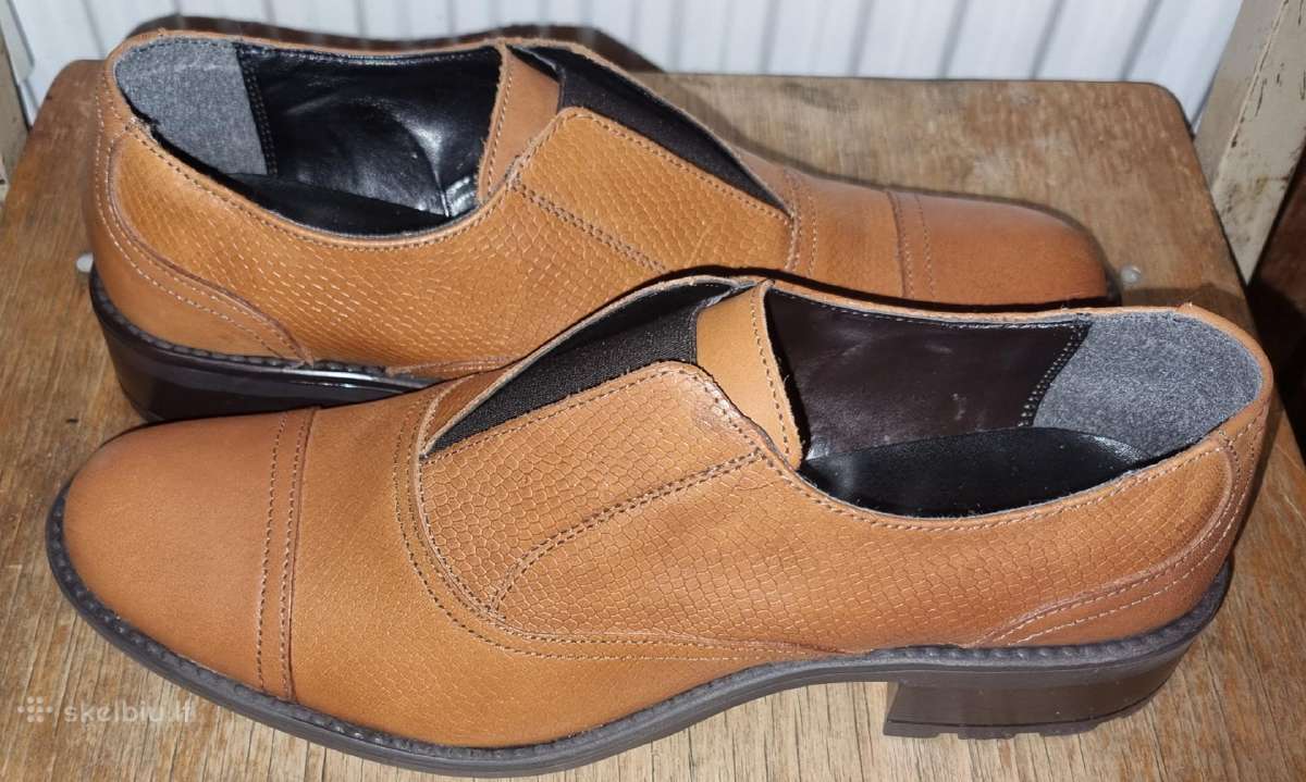 Natūralios odos batukai