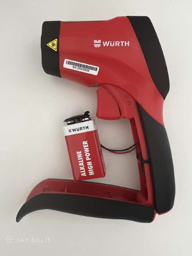 Würth Infraraudonųjų Spindulių Matuoklis - nuotraukos Nr. 7