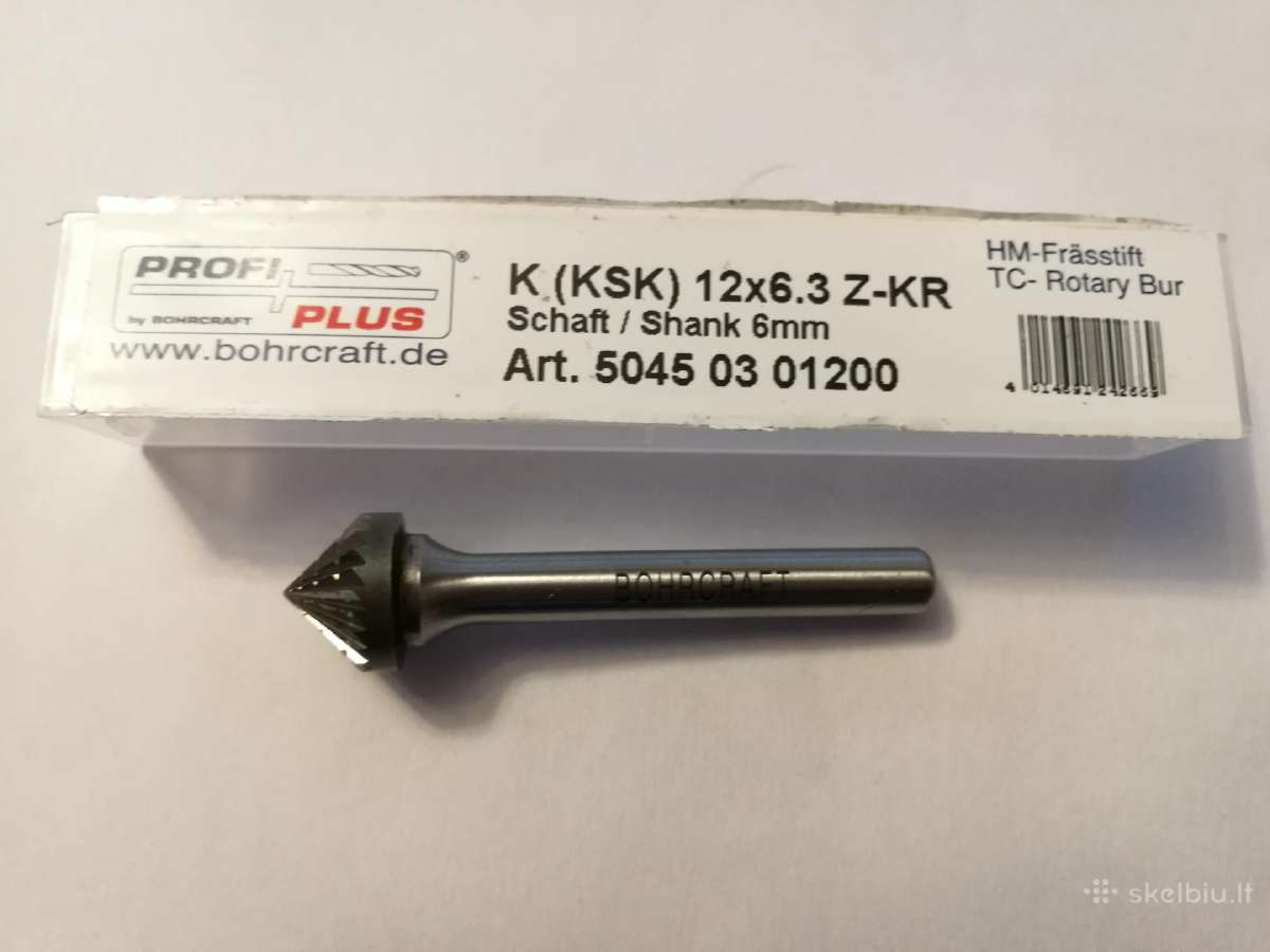 Aukštos kokybės vokiška metalo freza Bohrcraft - nuotraukos Nr. 3