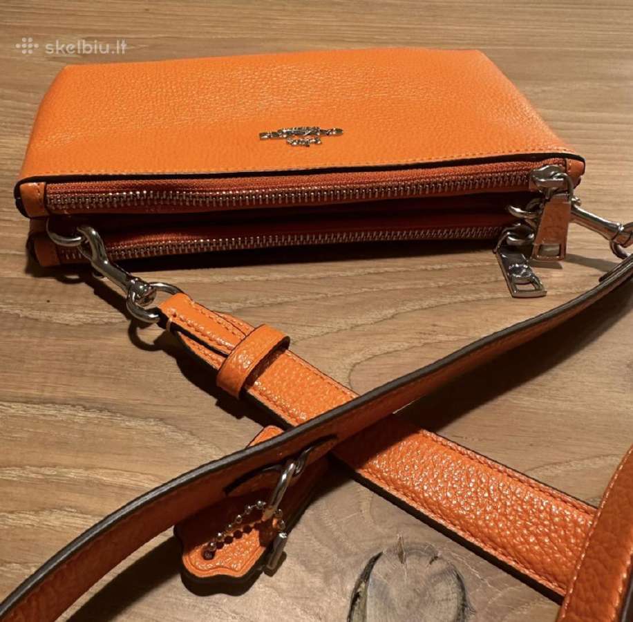 Originali Coach Double Zip Crossbody rankinė - nuotraukos Nr. 5