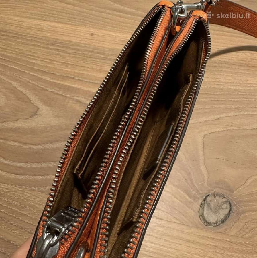 Originali Coach Double Zip Crossbody rankinė - nuotraukos Nr. 8