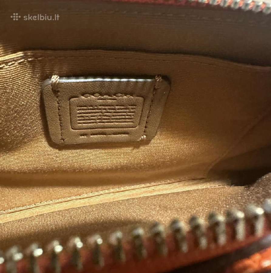 Originali Coach Double Zip Crossbody rankinė - nuotraukos Nr. 9
