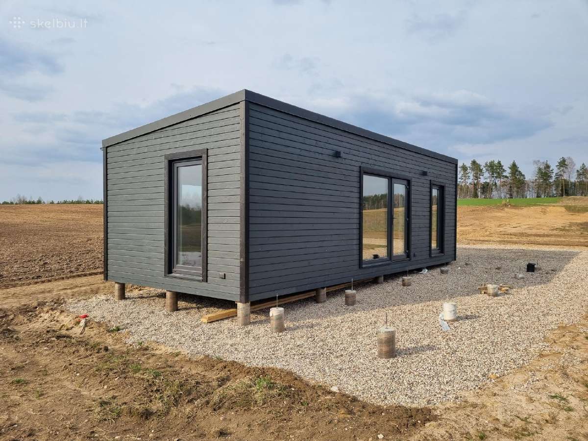 Moduliniai - karkasiniai A, A++ klasės namai - nuotraukos Nr. 29