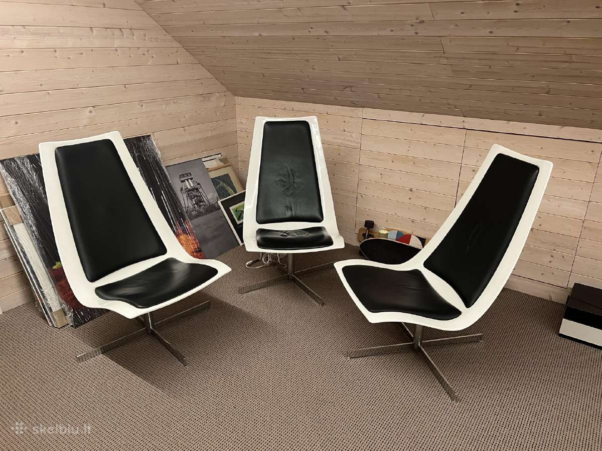 Boconcept iškirtiniai dizainerio foteliai 3 vnt. - nuotraukos Nr. 4