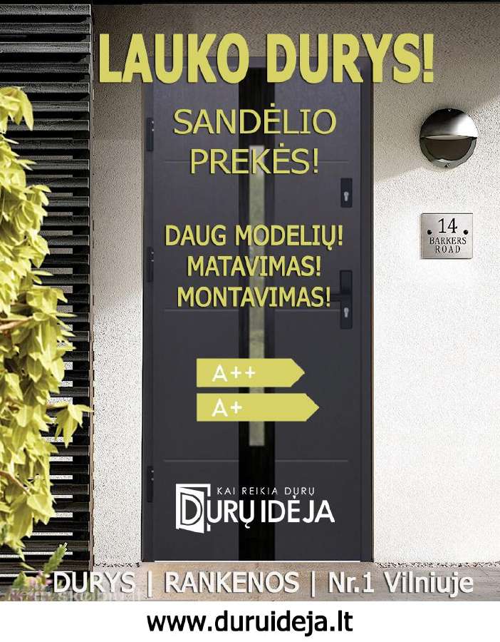 Vidaus durys, nematomos durys, lauko durys! Nr.1 - nuotraukos Nr. 4
