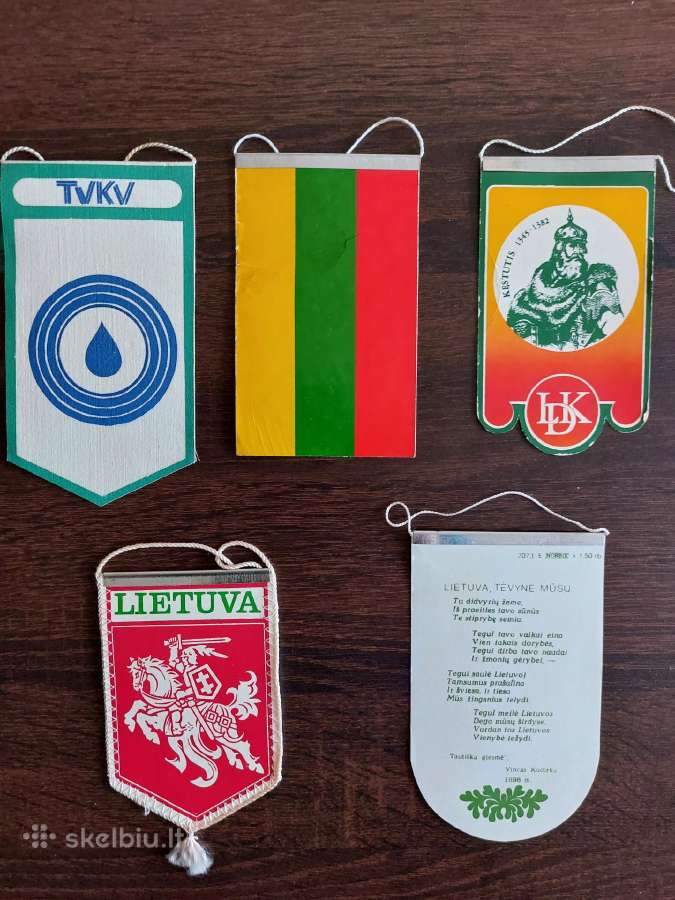 Lietuviškos gairelės su miestais - nuotraukos Nr. 3