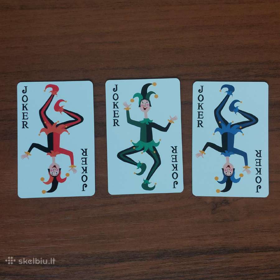 Kolekcinės kortos ,55 vnt. ( 3 džokeriai ) - nuotraukos Nr. 4