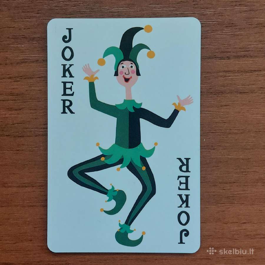 Kolekcinės kortos ,55 vnt. ( 3 džokeriai ) - nuotraukos Nr. 6