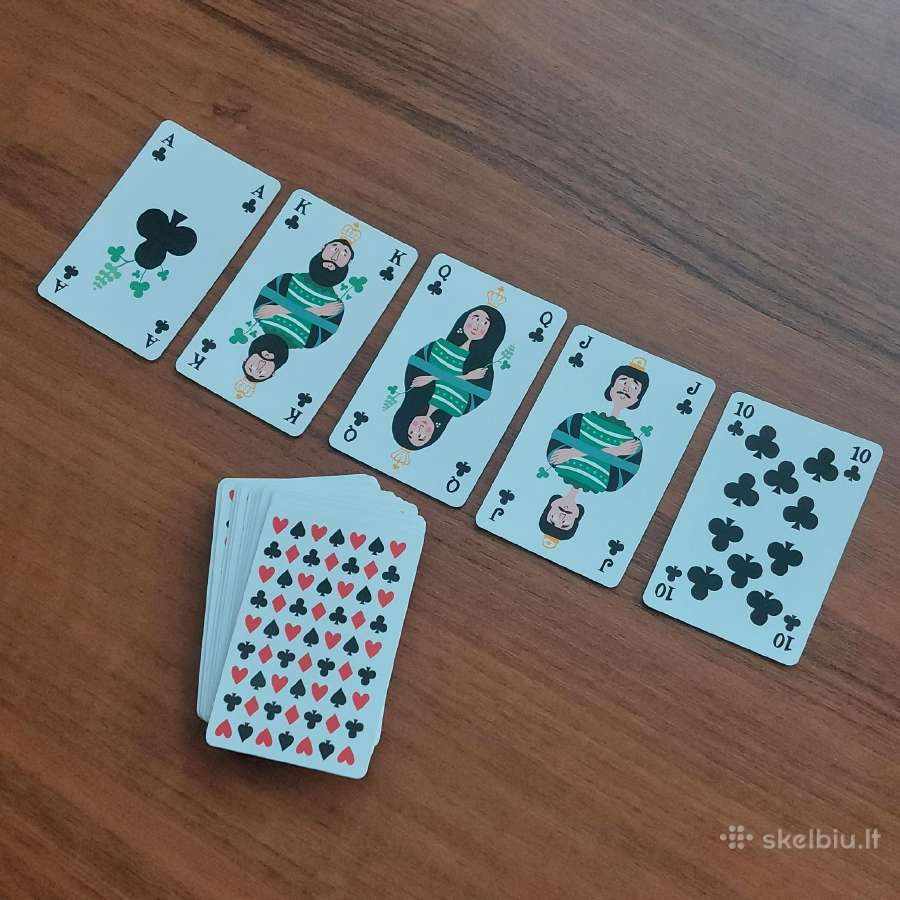 Kolekcinės kortos ,55 vnt. ( 3 džokeriai ) - nuotraukos Nr. 17