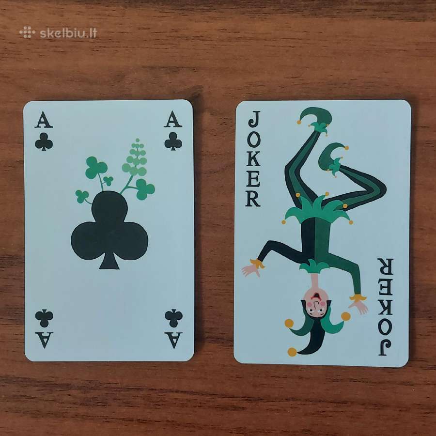 Kolekcinės kortos ,55 vnt. ( 3 džokeriai ) - nuotraukos Nr. 22