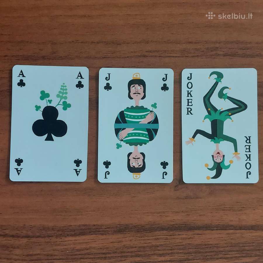 Kolekcinės kortos ,55 vnt. ( 3 džokeriai ) - nuotraukos Nr. 23
