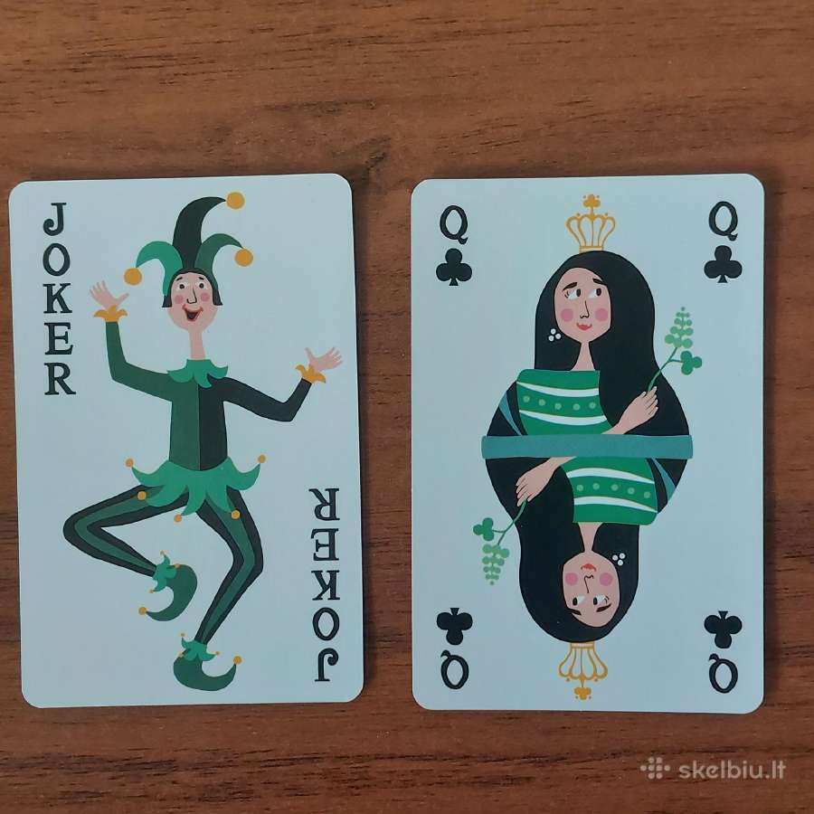 Kolekcinės kortos ,55 vnt. ( 3 džokeriai ) - nuotraukos Nr. 25
