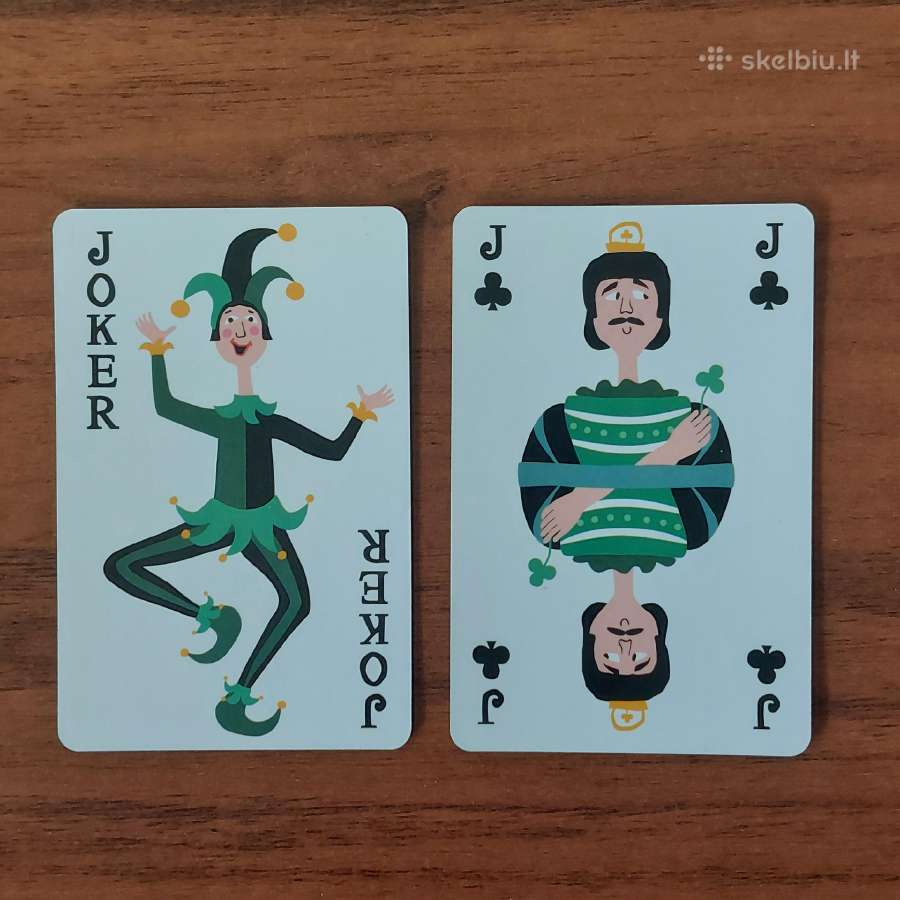 Kolekcinės kortos ,55 vnt. ( 3 džokeriai ) - nuotraukos Nr. 26