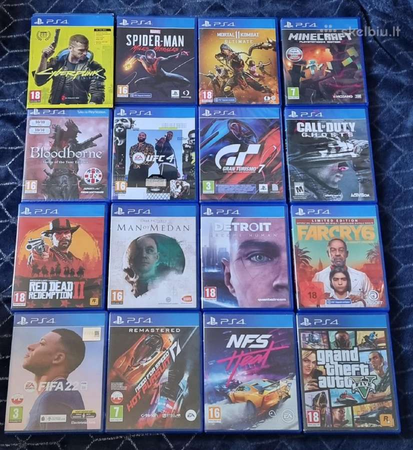 Labai geri playstation 4 žaidimai